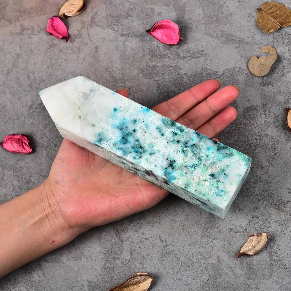 Amazon.com: JIC Gem Natural Large Phoenix Pine Obelisk Quartz